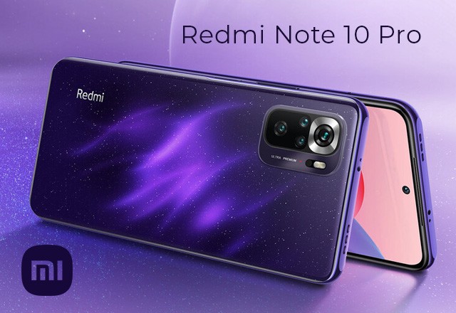 Xiaomi Redmi Note 10 Pro 8GB/256GB, Nebula Purple - SK Distribúcia